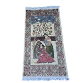 Al Ahmedani Linen Umre Khayam Rectangle Area Rug Wonderful Design Wool Silk Hand Knotted Home Decor Indoor Carpet (5.7 x 3.2)'
