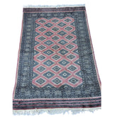 Al Ahmedani Linen Floral Jaldar Hand Knotted Rectangle Area Rug Wonderful Design Home Decor Wool Silk Indoor Carpet (6.3 x 4.4)'
