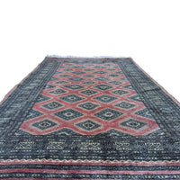 Al Ahmedani Linen Floral Jaldar Hand Knotted Rectangle Area Rug Wonderful Design Home Decor Wool Silk Indoor Carpet (6.3 x 4.4)'