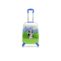 Tucci Hradside Carry on Luggage for Kids 18" Rolling Suitcase Trolley