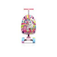 Tucci Kids Scooter Luggage - Ride- on Hardside suitcase