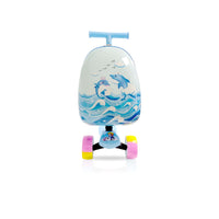 Tucci Kids Scooter Luggage - Ride- on Hardside suitcase