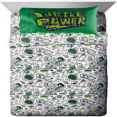 Teenage Mutant Ninja Turtles Soft & Cozy 3-Piece Twin Bedding Sheet Set for Kids