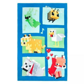 Minecraft Beautiful Day Fleece Super Soft Blanket(62" x 90") for kids