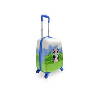 Tucci Hradside Carry on Luggage for Kids 18" Rolling Suitcase Trolley