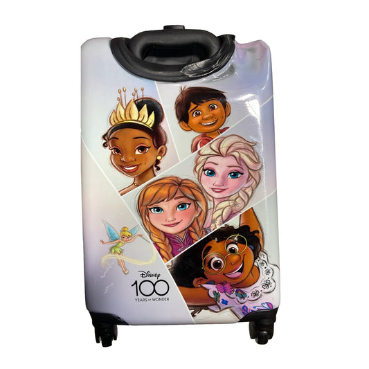 Disney Classic 20 Inch Luggage Hard-Sided Tween Spinner Suitcase for Kids