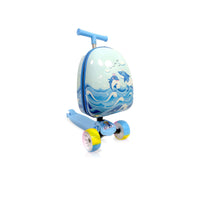 Tucci Kids Scooter Luggage - Ride- on Hardside suitcase