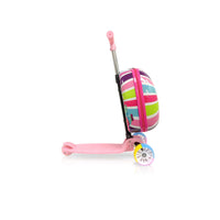 Tucci Kids Scooter Luggage - Ride- on Hardside suitcase