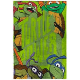 Teenage Mutant Ninja Turtles Bedding Twin Blanket 62 X 90 For Kids
