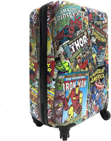 Fast Forward Marvel Comic Heroes Hard-Sided 20" Suitcase Luggage for Kids