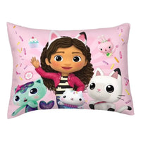 Gabby's Dollhouse Soft & Cozy Multicolor Twin/Full Reversible Comforter Set for Kids