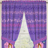 Disney Junior Sofia The First Princess Drapes Kids Window Curtains with Tie Backs - 2 Panels (42" x 63")
