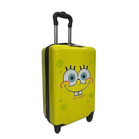 Sponge Bob Hardside Spinner Luggage for Kids - 20" Travel Trolley Suitcase