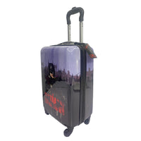 Fast Forward Batman Black Luggage 20 Inches Hard-Sided Tween Spinner Carry-On Travel Trolley Rolling Suitcase for Kids