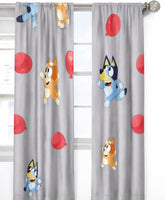Bluey Kids Window Panel Drapes – Decorative Curtain Panels for Bedroom