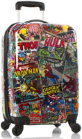 Marvel Comics Young Adult Luggage Set Spinner Carry-on Suitcase 2 Pcs Set - 26 Inch, 21 Inch