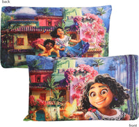 Disney Encanto 4 Piece Full Bedding Sheet Set for Kids - Flat Sheet, Fitted Sheet and 2 Pillowcases