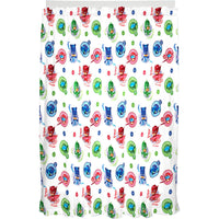 PJ Masks Kids Room Window Curtains - 82" x 63" - Franco Drapes Set