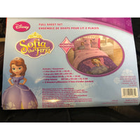 Princess Sofia Bedding Sheet Full Sheet Set for Kids - 4 Piece