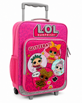 LOL Surprise pilot case 18 inch Soft side Rolling Luggage for kids