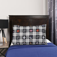 NHL Pillowcase Ultra-Soft Cozy Polyester Pillowcase - 20 X 30 Inch (1 Piece Pillow Case Only)