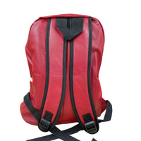 Generic Stylish 16" Durable Backpack With Stars and Stripes - Leather Backpack