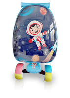 Tucci Kids Scooter Luggage - Ride- on Hardside suitcase
