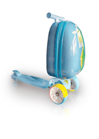 Tucci Kids Scooter Luggage - Ride- on Hardside suitcase