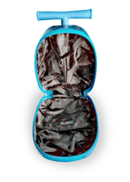Tucci Kids Scooter Luggage - Ride- on Hardside suitcase