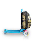 Tucci Kids Scooter Luggage - Ride- on Hardside suitcase