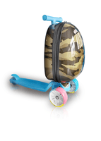 Tucci Kids Scooter Luggage - Ride- on Hardside suitcase