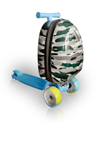 Tucci Kids Scooter Luggage - Ride- on Hardside suitcase