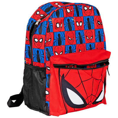 Comics Spider-Man Character Kids 16 inch Padded Shoulder School Backpack