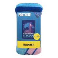 Fortnite Llama Soft Microfiber Blanket for Kids - (62" x 90") - Epic Games Give Me The Loot