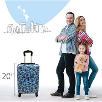 Lilo and Stitch 20 Inches Luggage Hard-Sided Tween Spinner Suitcase for Kids