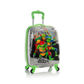 TMNT Hardside 18" Luggage Spinner Carry-on Travel Trolley Suitcase for Kids