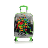 TMNT Hardside 18" Luggage Spinner Carry-on Travel Trolley Suitcase for Kids