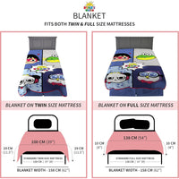 Ryan’s World (62 x 90)" Bedding Ultra Soft Micro Raschel Throw Blanket for Kids