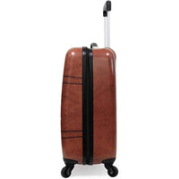 Harry Potter Luggage 21 Inch Hogwarts Express Hard-Sided Suitcase Rolling Luggage Carry-On Tween Spinner Travel Trolley for kids - Brown