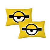 Minions Black Gold Bello Reversible Pillowcase for Kid's Standard Kids Pillowcase - 20 X 30 Inch(2 piecse Pillowcase only)