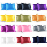 Al Ahmedani Linen Pillowcase for Hair and Skin-2 Pcs Satin Pillowcase Set