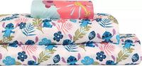 Disney Lilo & Stitch 3 Piece Twin Bedding Sheet Set for Kids - Flat Sheet, Fitted Sheet and Pillowcase