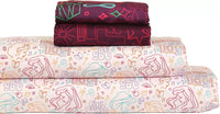 Disney Princess 4 Piece Full Bedding Sheet Set for Kids - Flat Sheet, Fitted Sheet and 2 Pillowcases