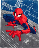 Spiderman Web Crawler 46 x 60 Inch Throw Blanket for kids