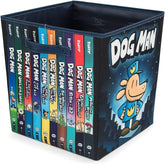 Dog Man Storage Baskets for Kids Room- 2pcs
