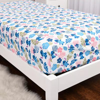 Disney Lilo & Stitch 3 Piece Twin Bedding Sheet Set for Kids - Flat Sheet, Fitted Sheet and Pillowcase