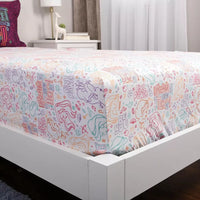 Disney Princess 3 Piece Twin Bedding Sheet Set for Kids - Flat Sheet, Fitted Sheet and Pillowcase