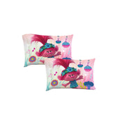 Trolls Standard Reversible Pillowcase for Kids - 20 X 30 Inch (2 Piece Pillow Case Only)