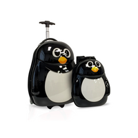 Kids Lugagge With Backpack Hardside Wheeled Carry-On Rolling Luggage-2pc set