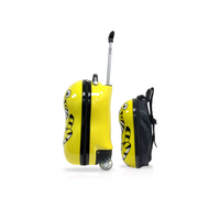 Kids Lugagge With Backpack Hardside Wheeled Carry-On Rolling Luggage-2pc set